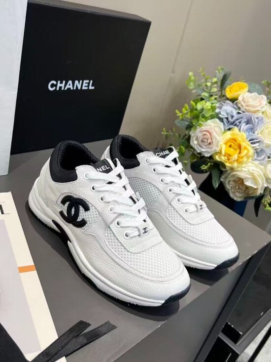 chaneI Shoes - 🎗️🎗️Chanel mesh double C casual sneakers🍈🍈